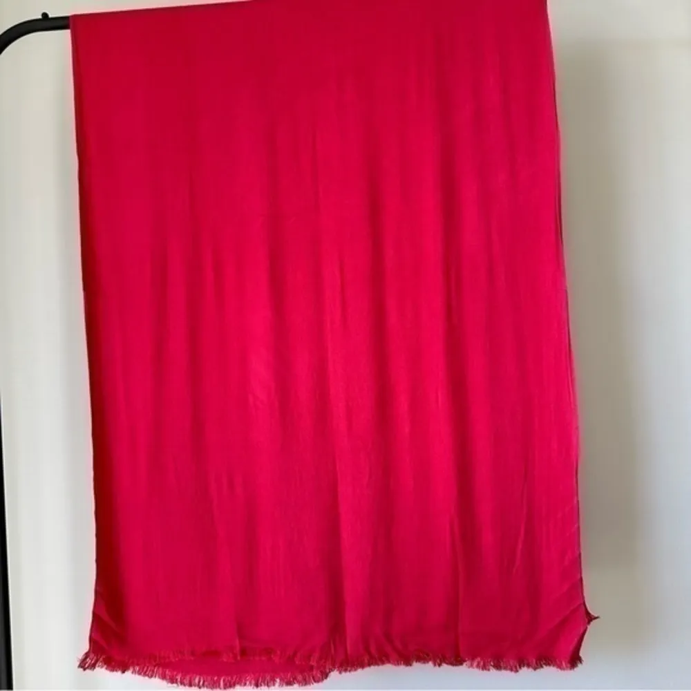 Nordstrom rack berry color scarf shawl - Image 3