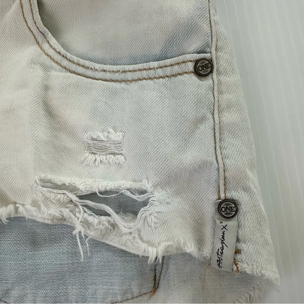 One Teaspoon Low Waist Bonita Shorts, 28” - Image 7