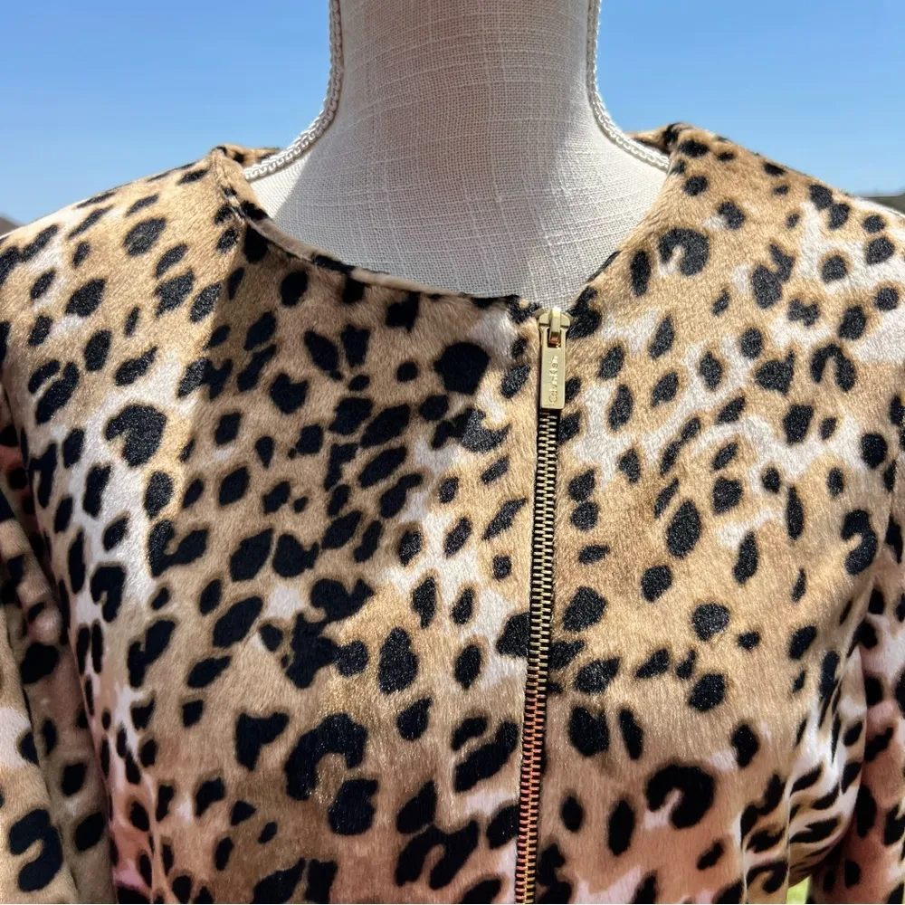 Calvin Klein Leopard Print Women's jacket blazer - Image 5