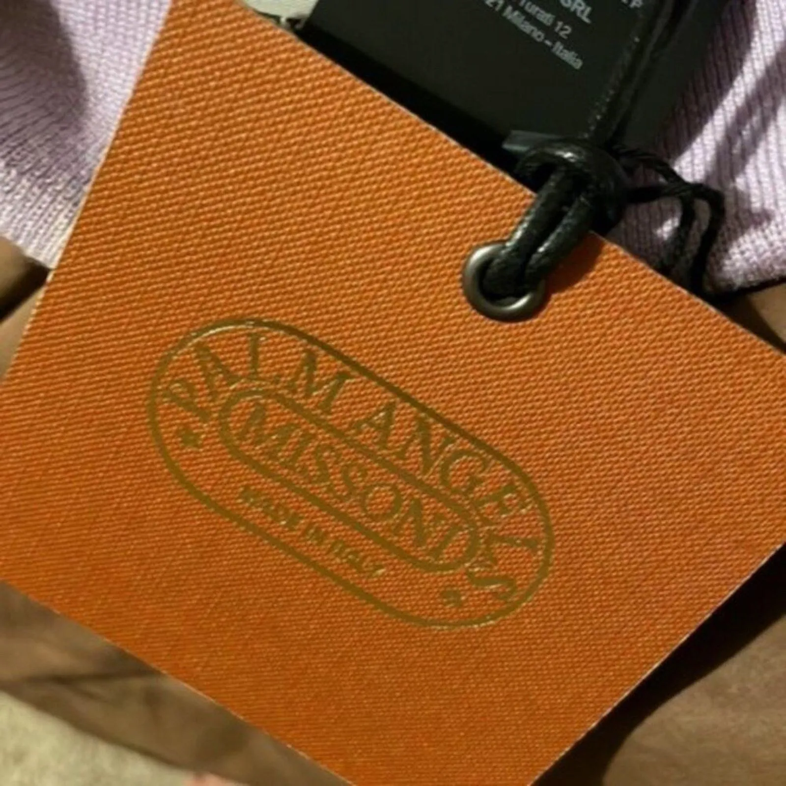 Palm Angels x Missoni embroidered Wool Beanie Lilac - Image 7