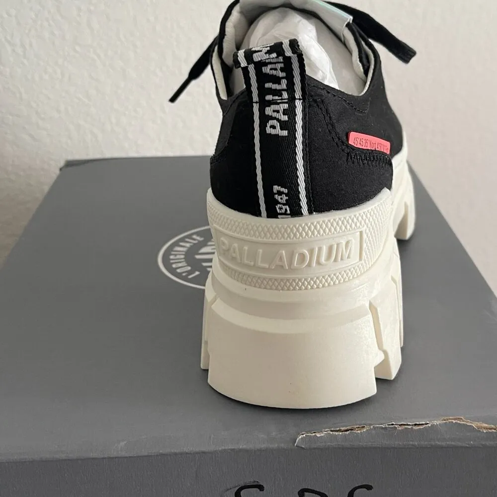 NIB Palladium Black Revolt Low Sneakers - Image 12