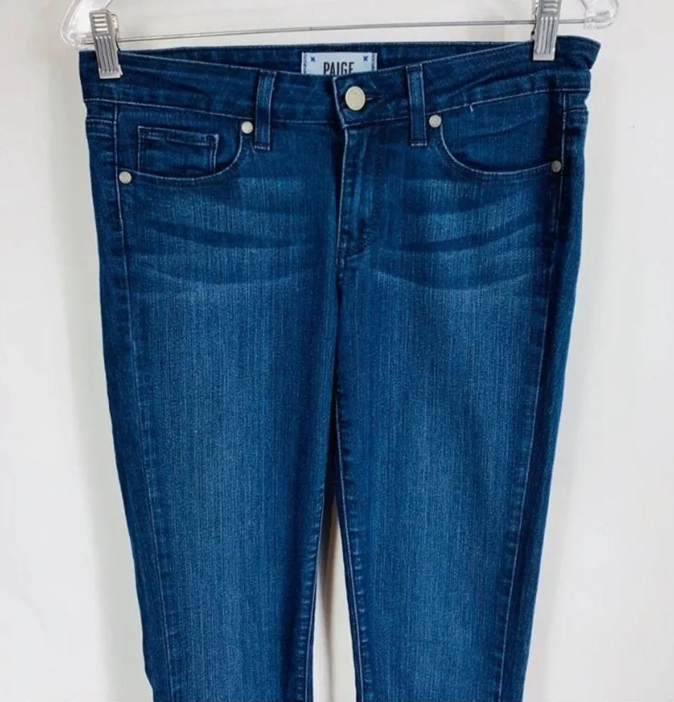 Paige Peg Skinny Feliz Stretch Jeans Sz 27 - Image 6