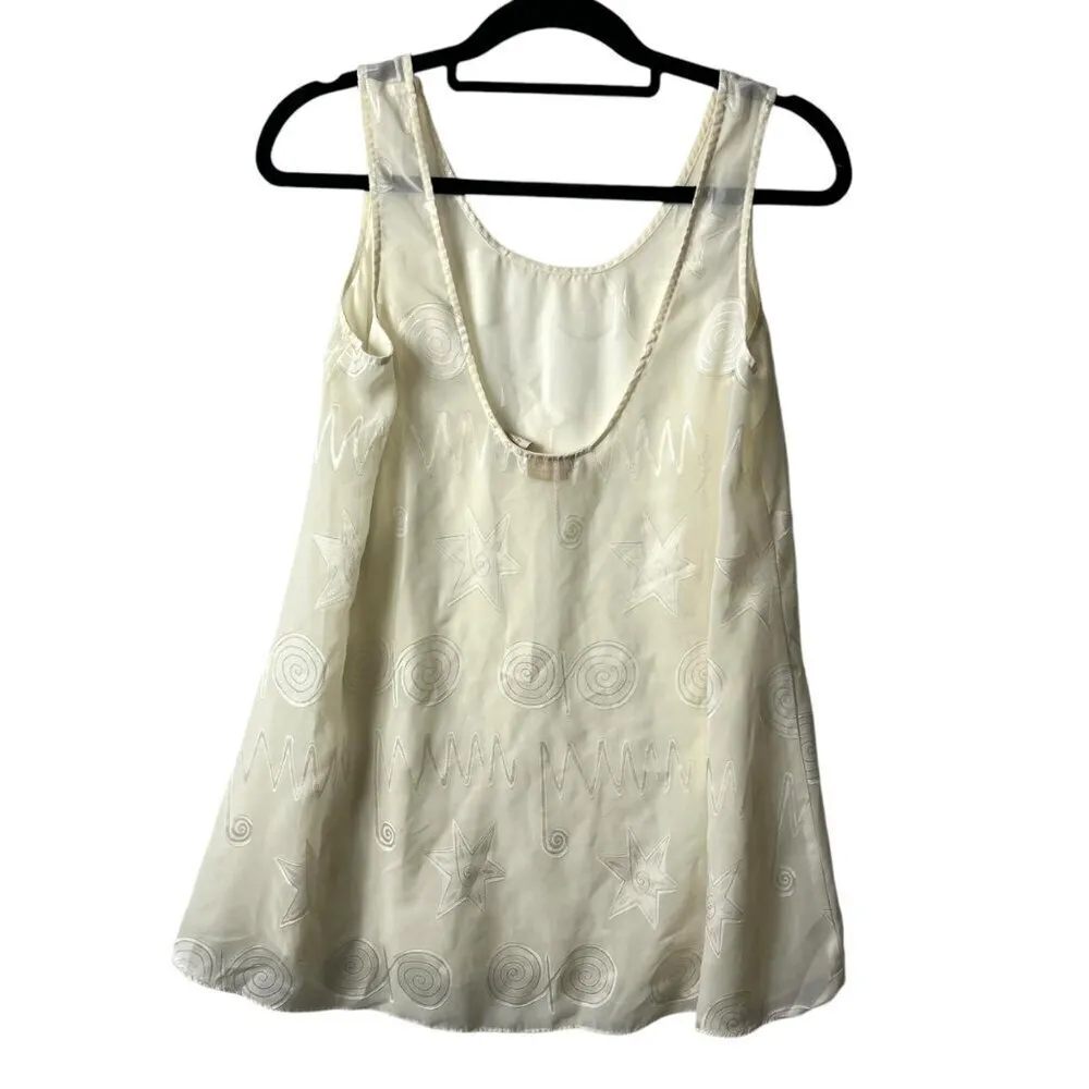 Vintage Victoria's Secret‎ gold label chemise sheer top women’s size small - Image 2