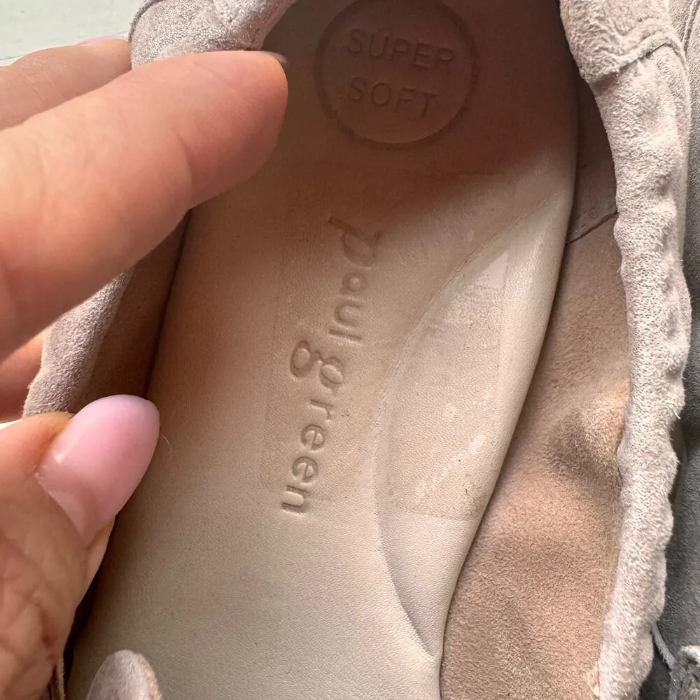 Paul Green Sally Penny Loafer in Cachemire Suede Metallic Size US 8 / AT5.5 - Image 7