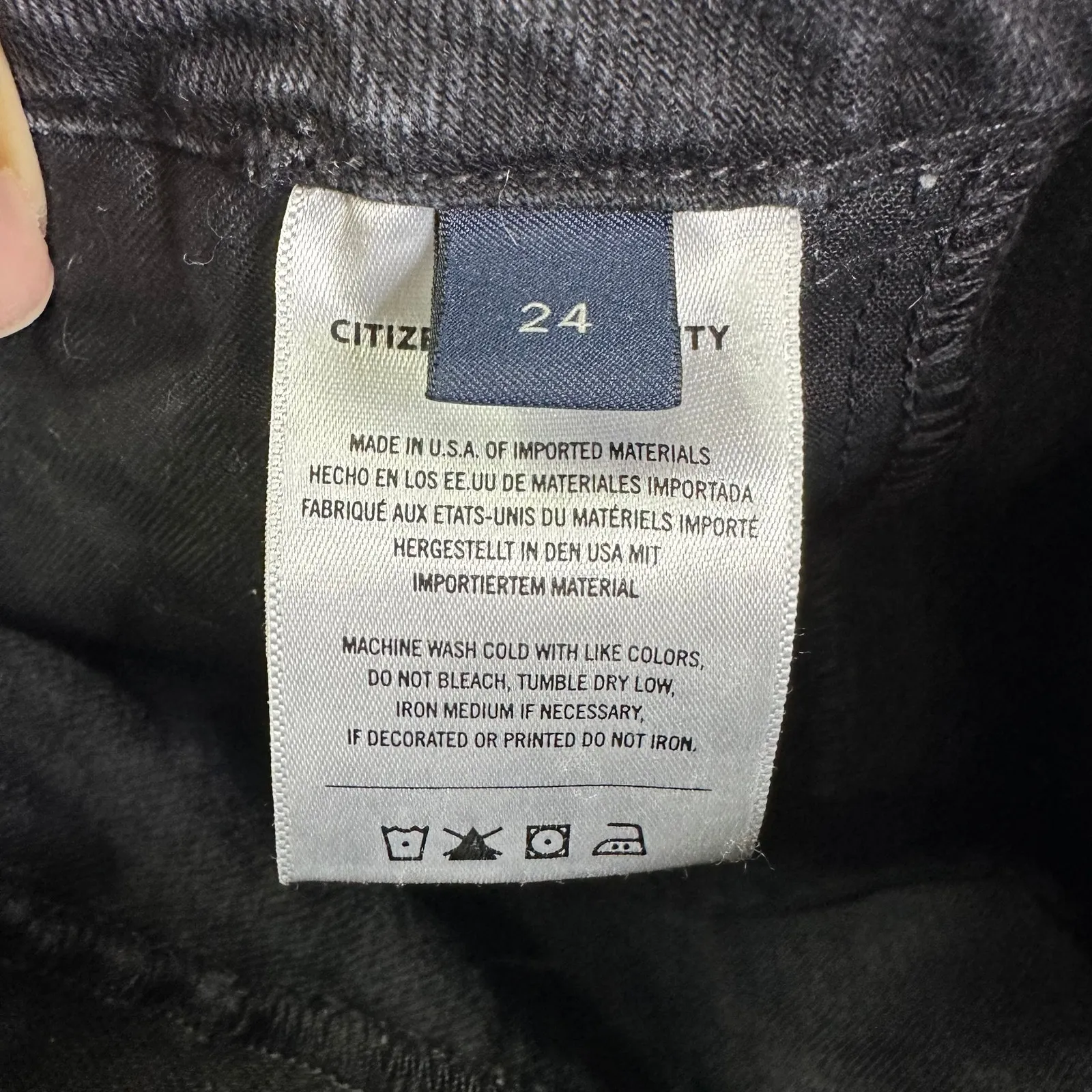 Citizens of Humanity Delena Cargo in Leith Size 24 Style 2095-3007 - Image 4