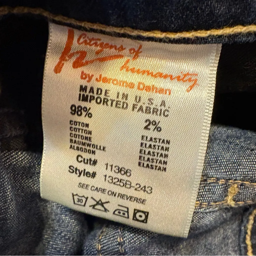 Citizens of humanity dita bootcut jeans 27‎ - Image 4