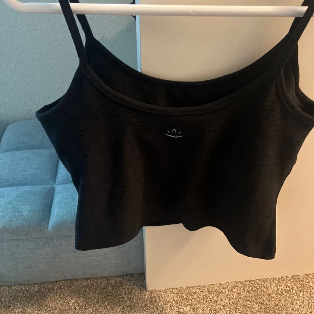 Beyond yoga, Spacedye, black tank top, new size, extra large - Image 3