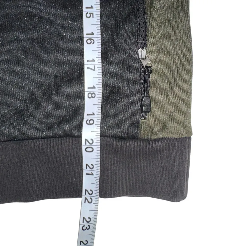 Ralph Lauren Active Vintage Colorblock Zip Up Sweater LARGE - Image 5