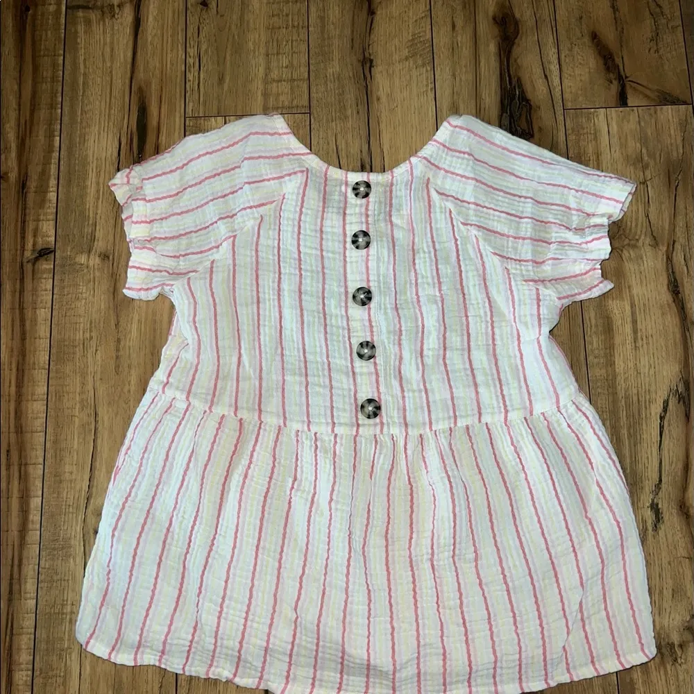 striped baby doll top - Image 4