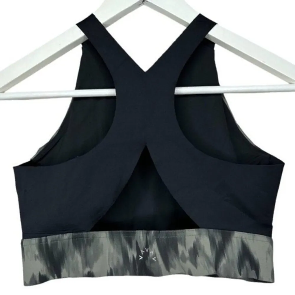 Varley Sherman Sports Bra Watercolour Aztec Animal Medium Support XS - Image 6