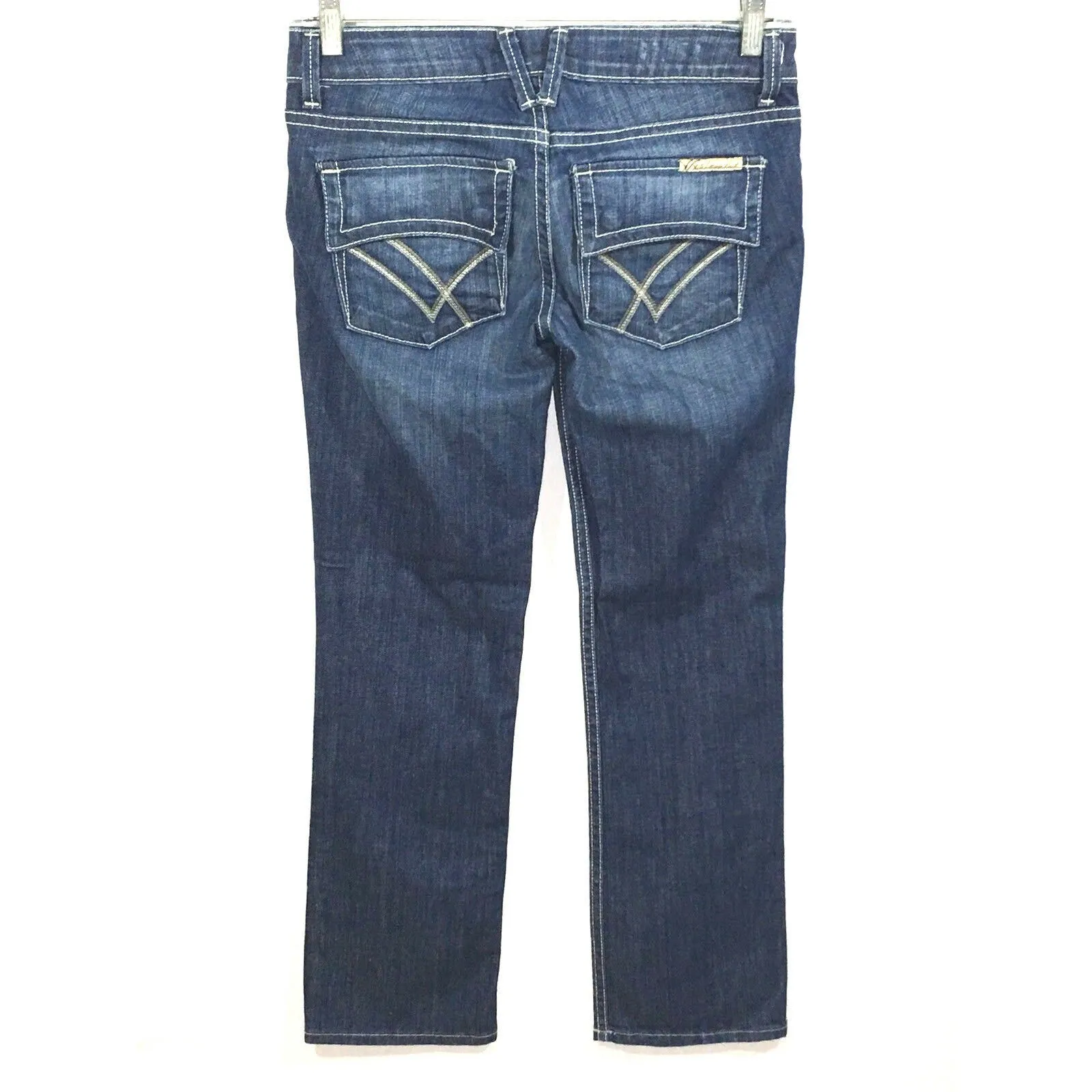 William Rast Belle Capri Low Rise Pocket Flap Jeans Womens 25 Normcore Capsule - Image 2