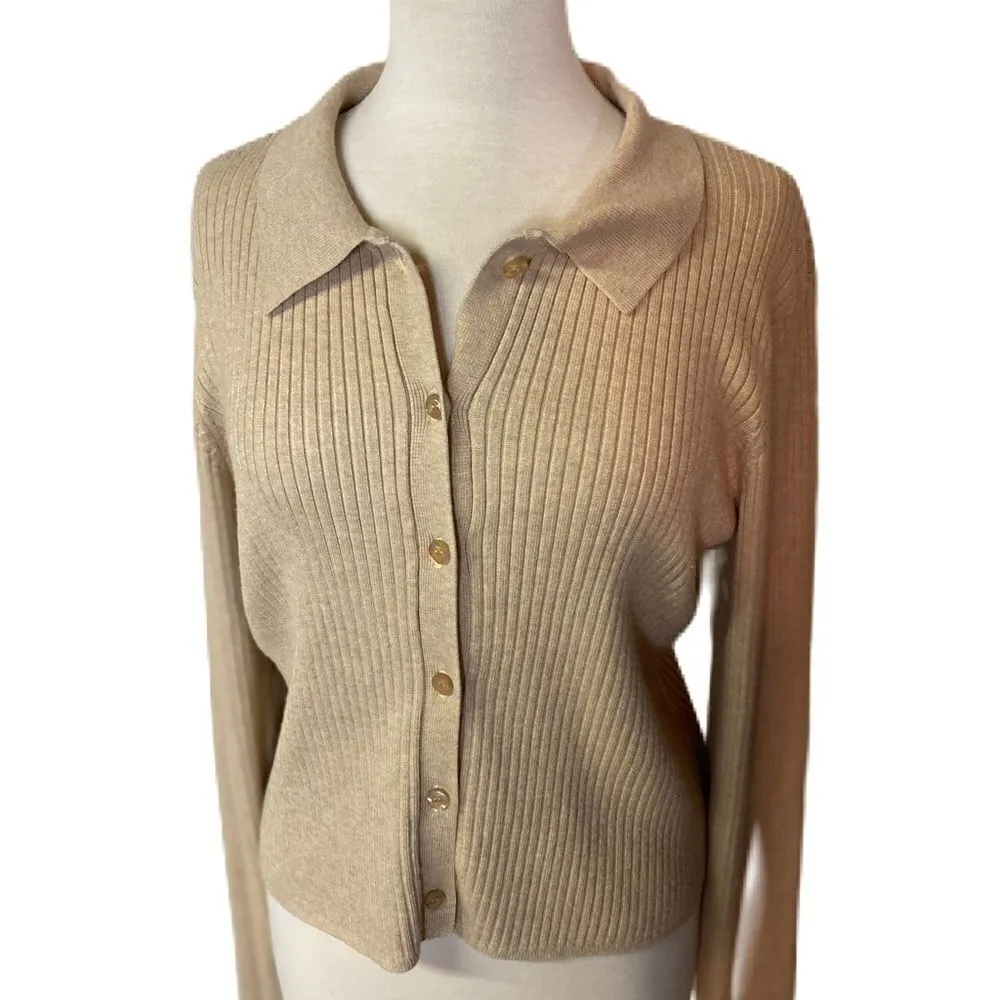 #530  BAGATELLE Ribbed Kit Sweater - Image 2