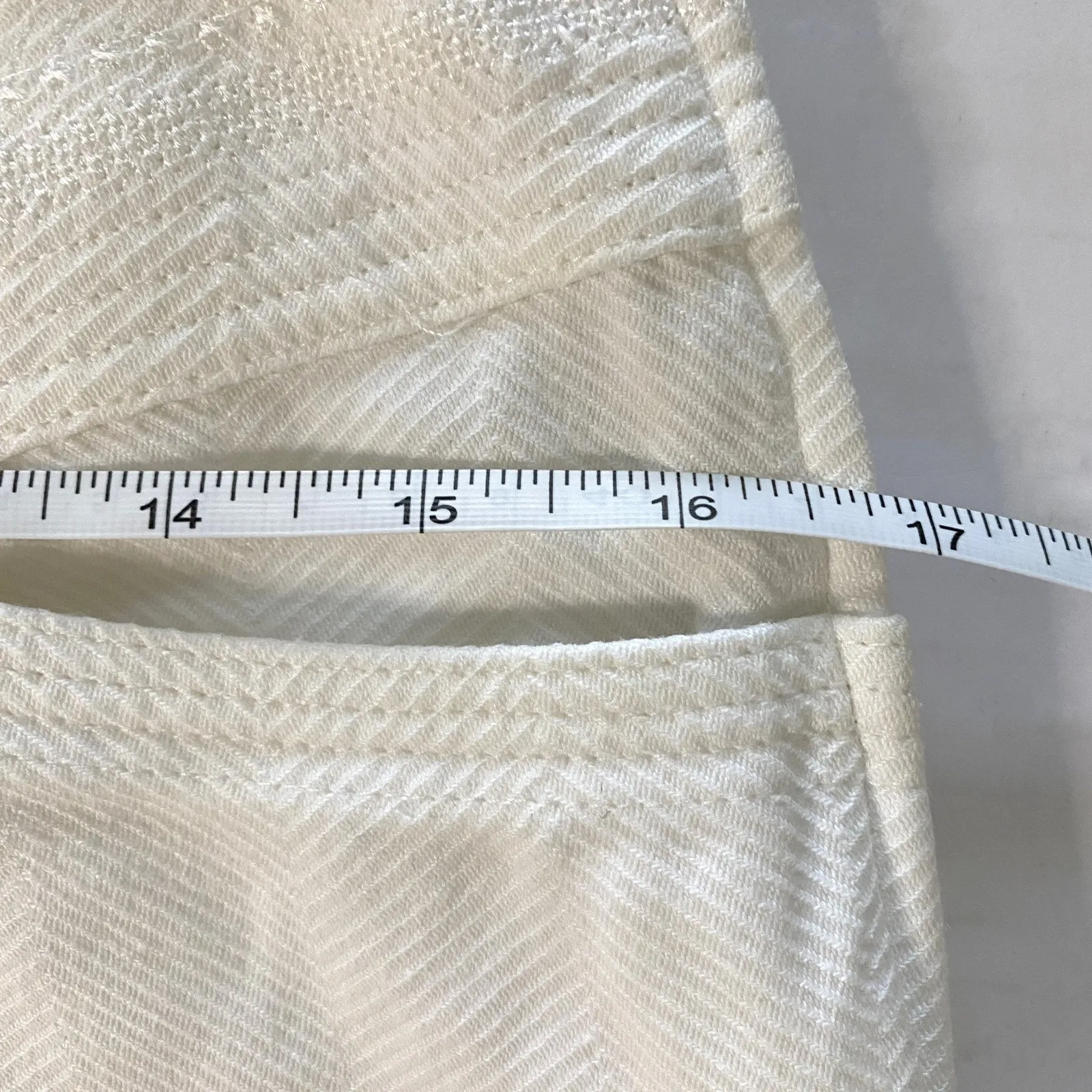 Dries Van Noten White Cotton‑Linen Pleated A‑Line Skirt Elegant Summer Sz 36 (S) - Image 7