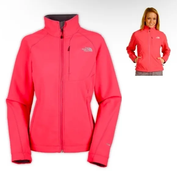 The North Face Apex Bionic Jacket Hot Pink Womens Size Small - Image 2