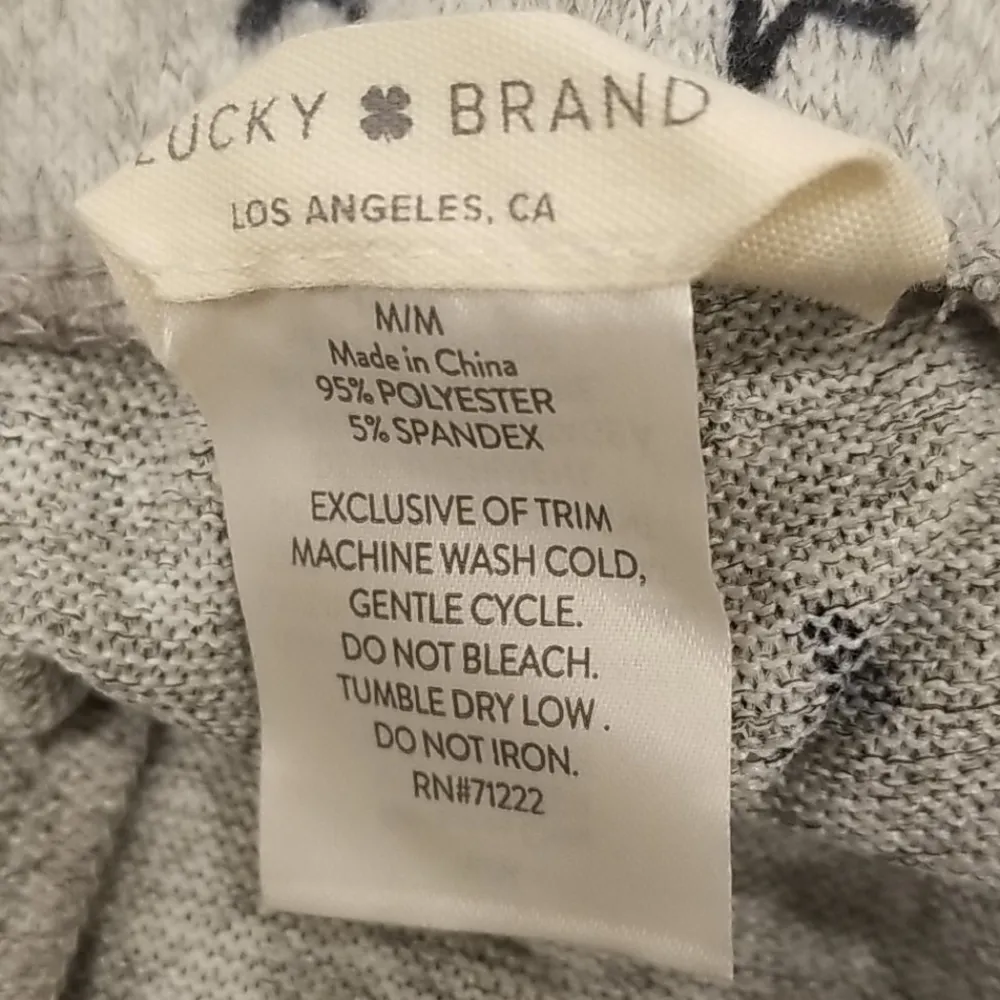 💕LUCKY BRAND💕 3 Piece Pajama Set ~ Stars M NWT - Image 11