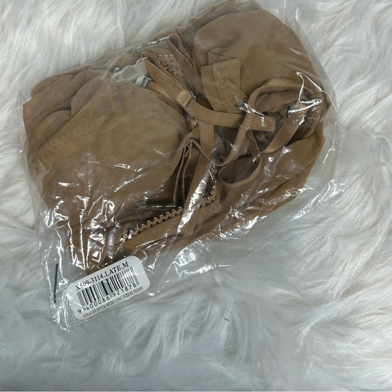 Frederick’s of Hollywood Lora Lee Sheer Mesh Teddy Bodysuit Medium NWT - Image 5