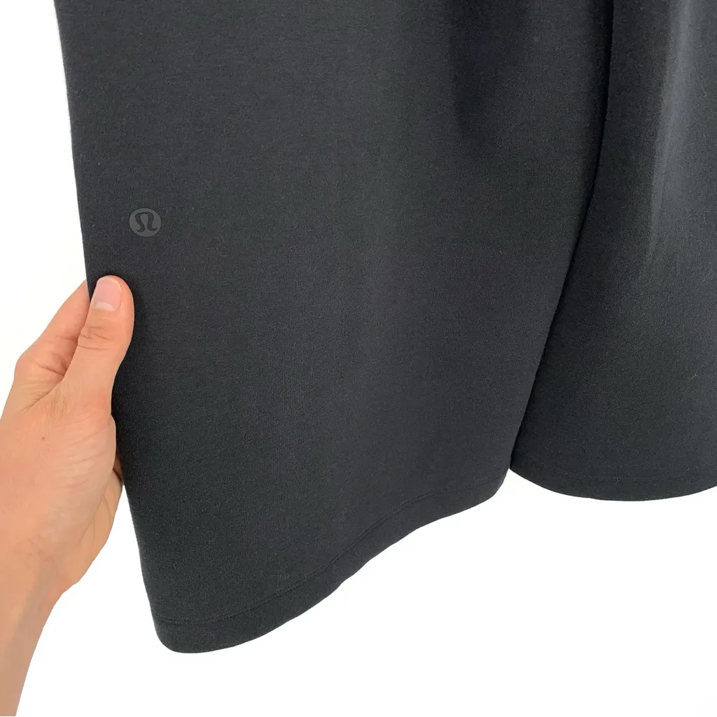 LULULEMON New Form Crop Sweat Pant 17" Washed Black 6 - Image 9