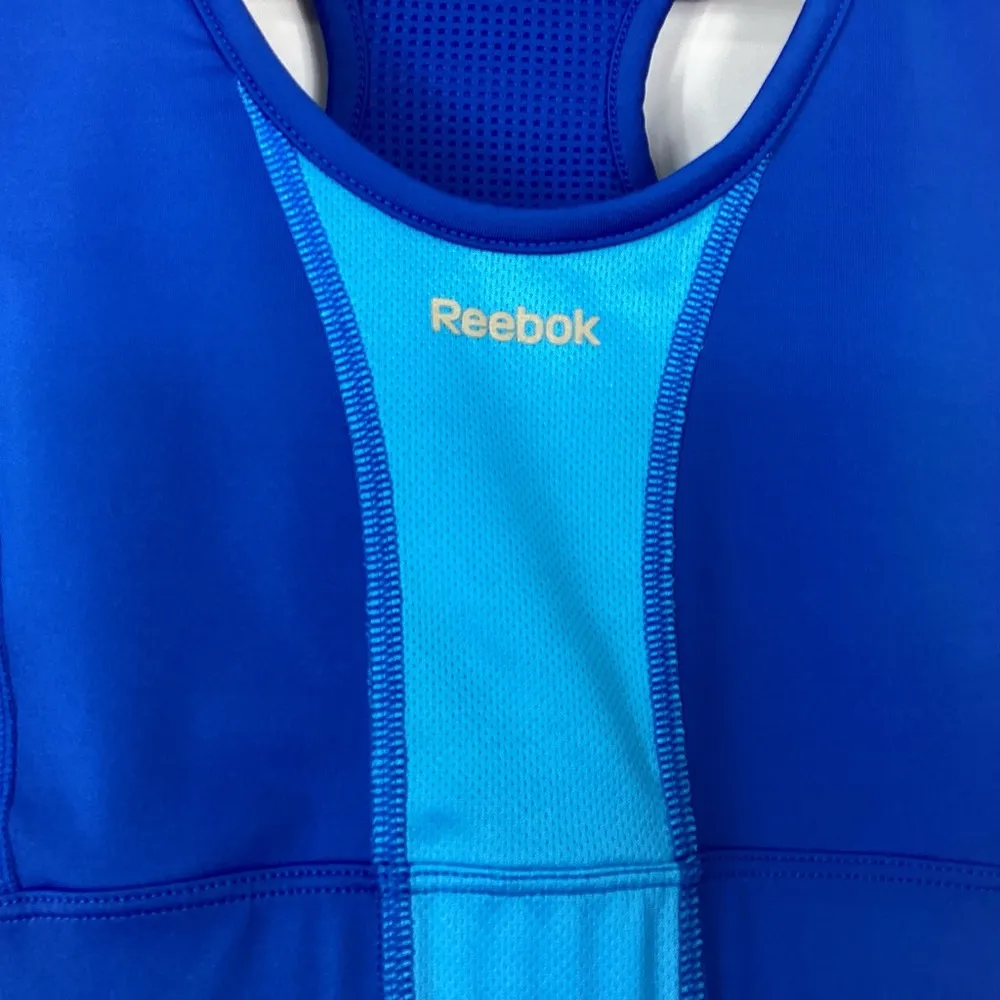 Reebok Blue Sports Bra Size Large - Image 2