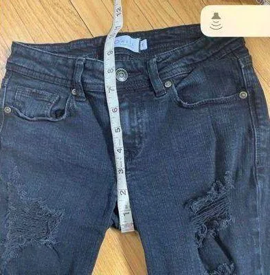 |  distressed skinny jeans - Image 3