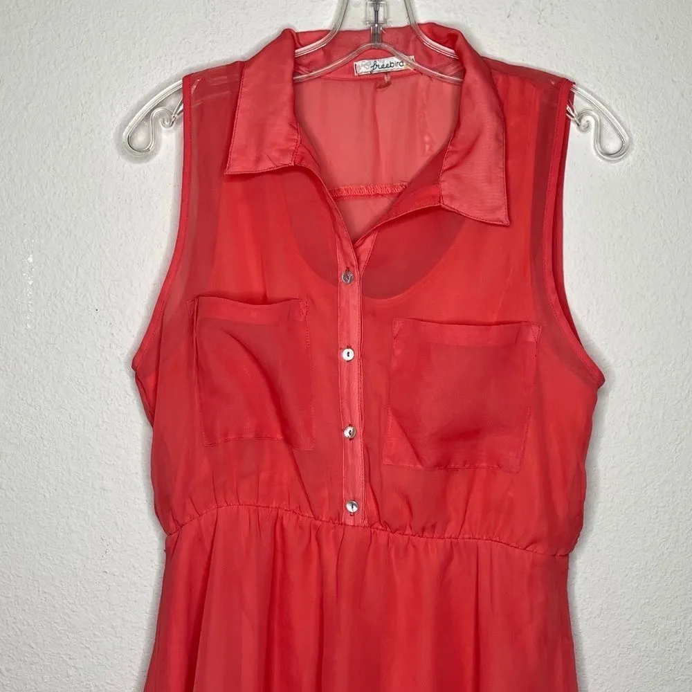 Freebird‎ Sleeveless Dress Size L - Image 6