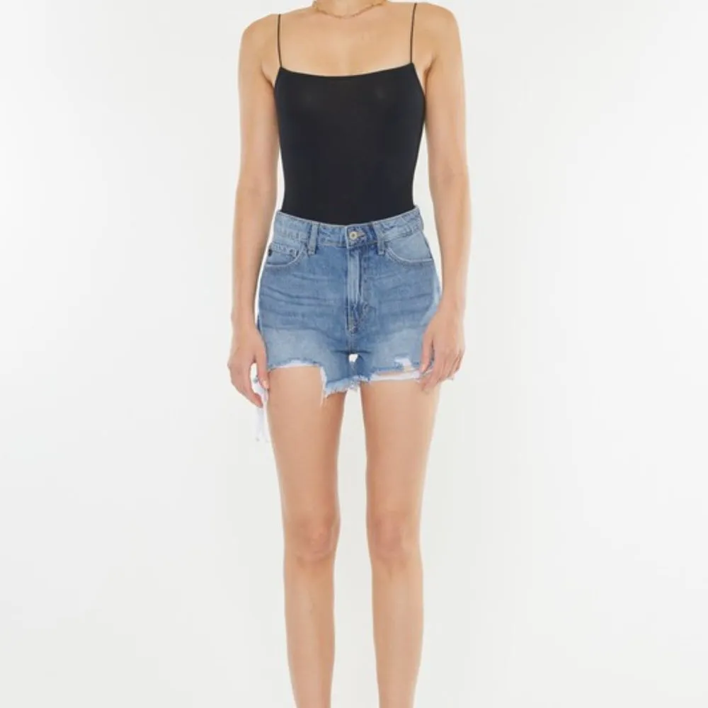 STELLA HIGH RISE DENIM SHORTS - Image 10