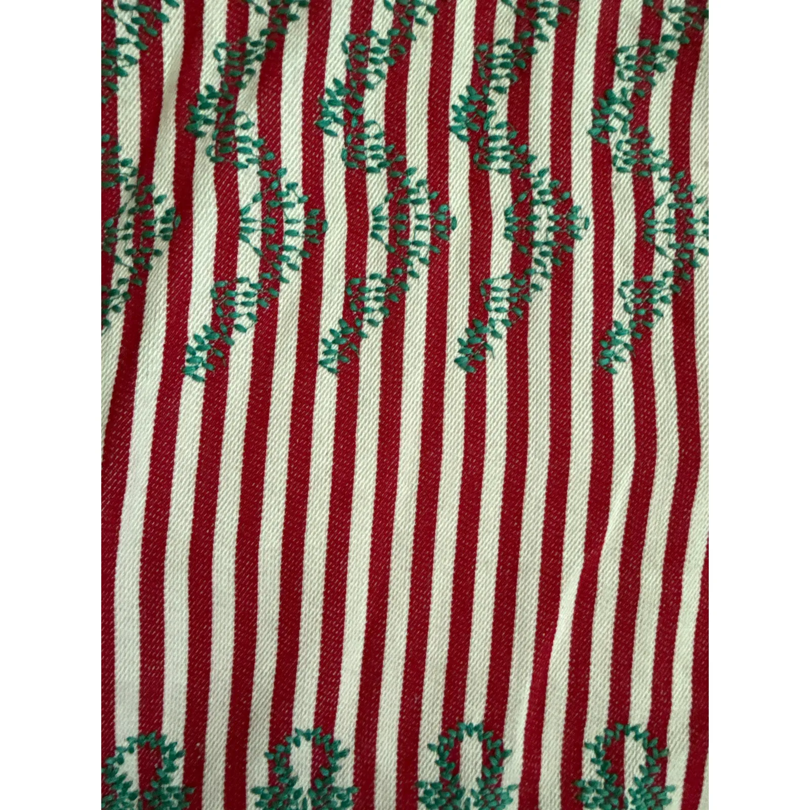 Tuckernuck‎ Oversized Red Stripe Sullivan Embroidered Canvas Caftan Size XS - Image 12