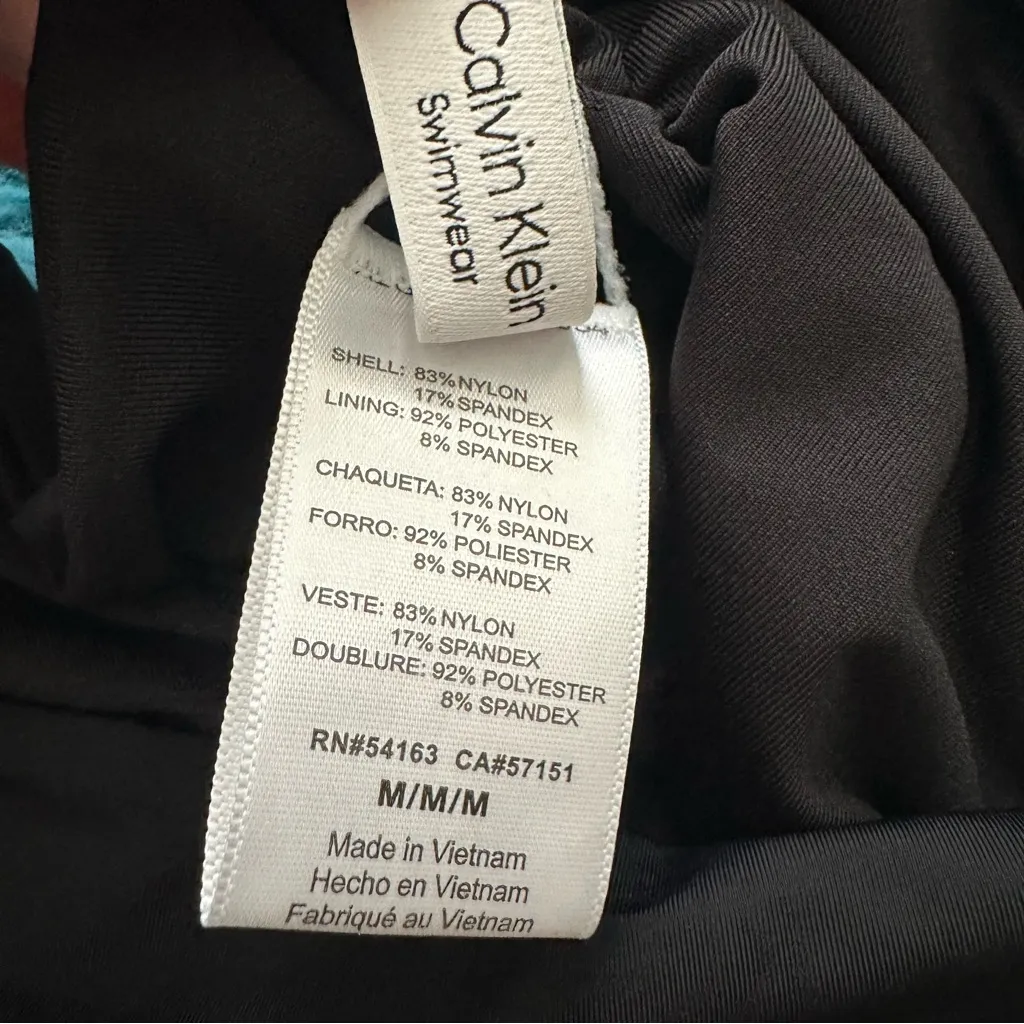 Calvin Klein  Black Swim Bottom Size M - Image 3