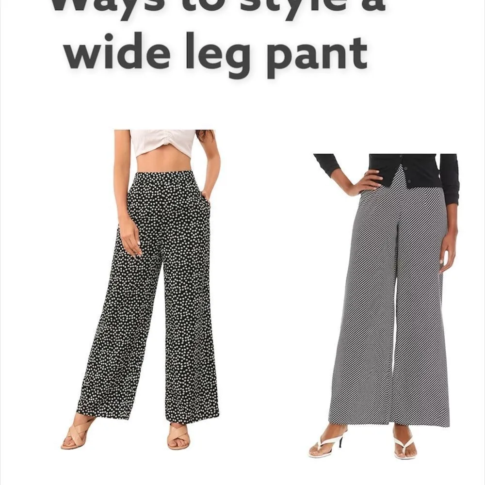 Ellen Tracy brand wide legged pants - Image 2