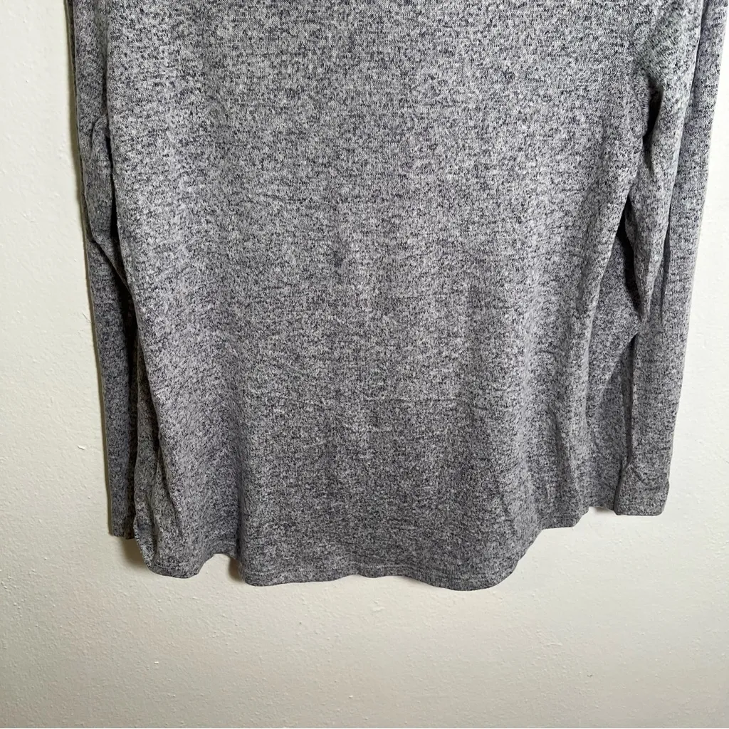 Apt. 9 Cowl Neck Sweater Light Heather Gray PM - Image 7