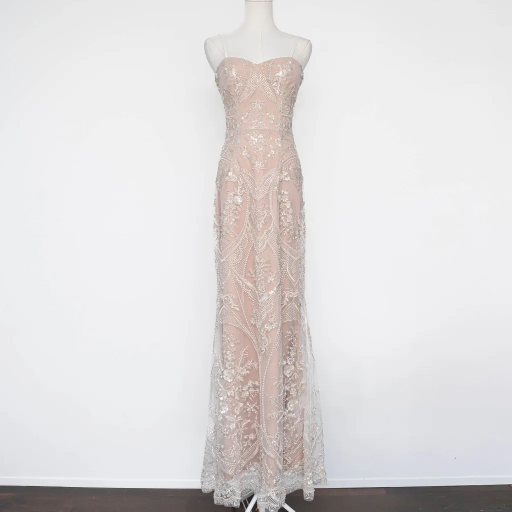 Dress The Population - Sheridan Strapless Beaded Mermaid Gown - Image 2