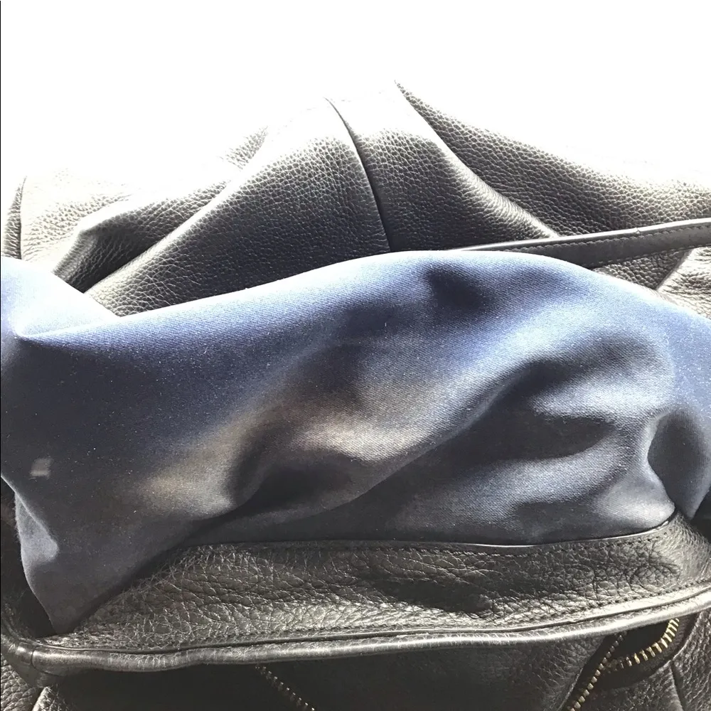 COACH black leather three compartment shoulder bag - Image 13