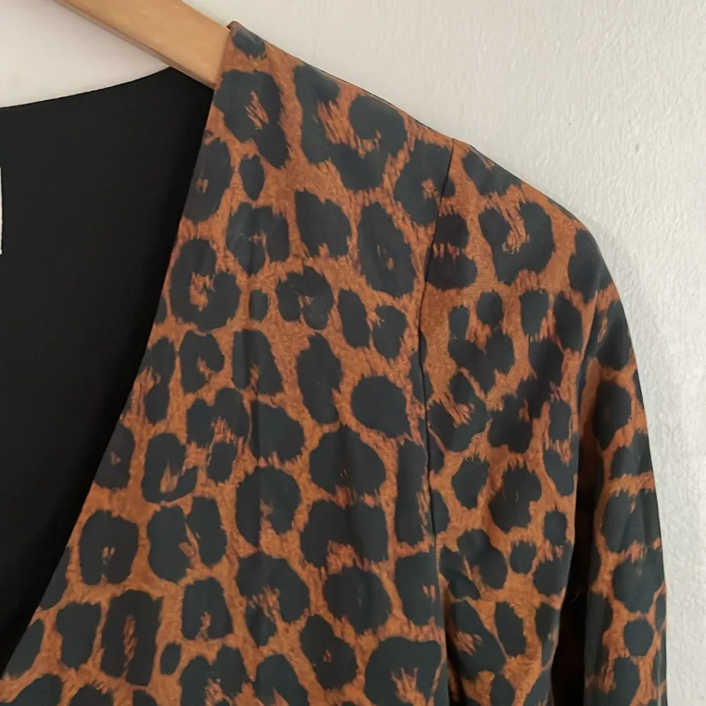 Mara Hoffman Naliyah Leopard Print Midi Dress - Image 9