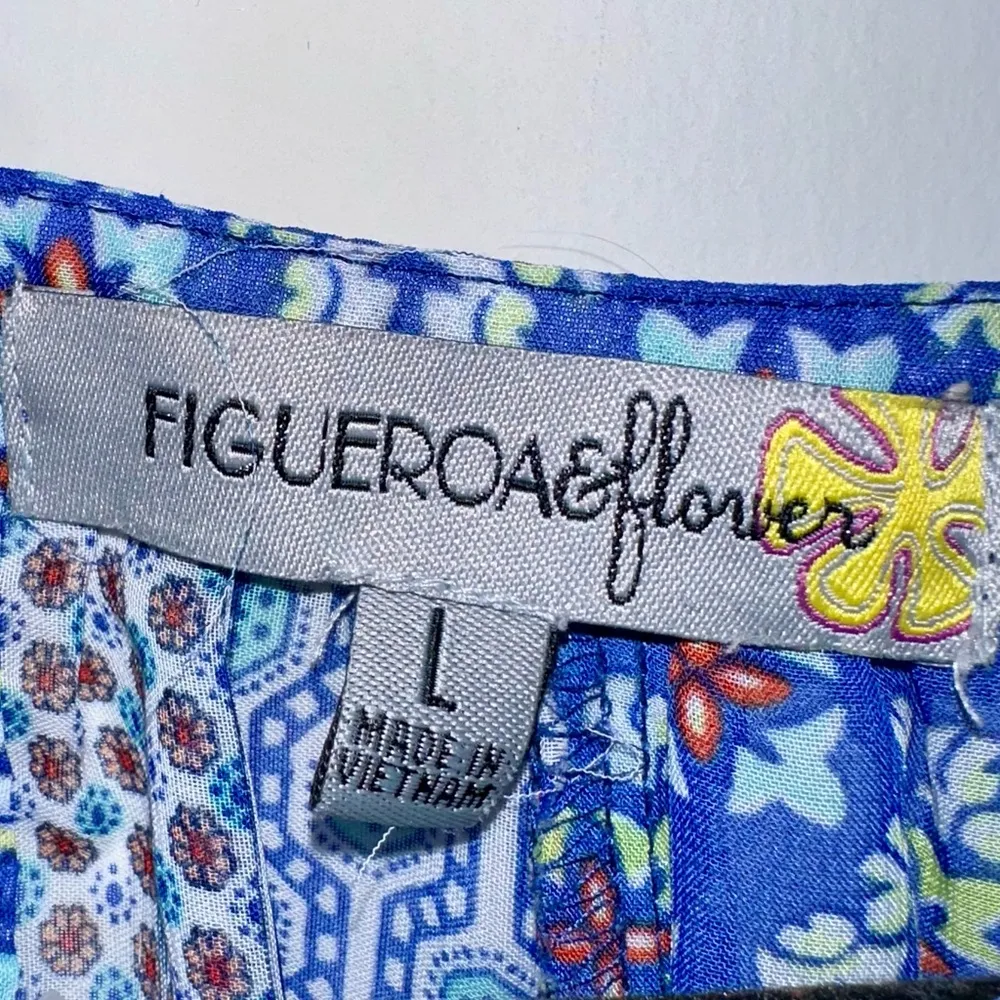 EUC FIGUEROA & FLOWER Sheet Blouse - Image 3
