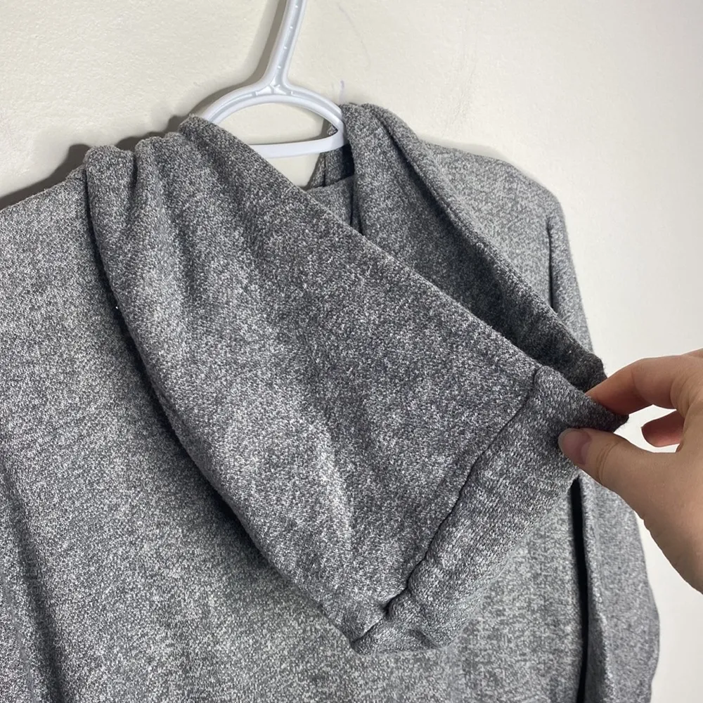 BCBGMAXAZRIA  Bryoni Heather grey hooded romper size XS - Image 9