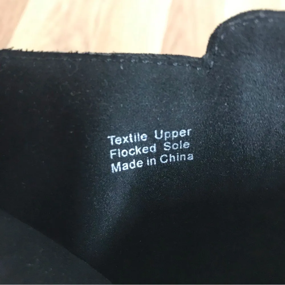 ZAC POSEN Black Ruched Suede Stiletto Midi‎ Boot Bootie Pointed Toe Size 11 Black - Image 7