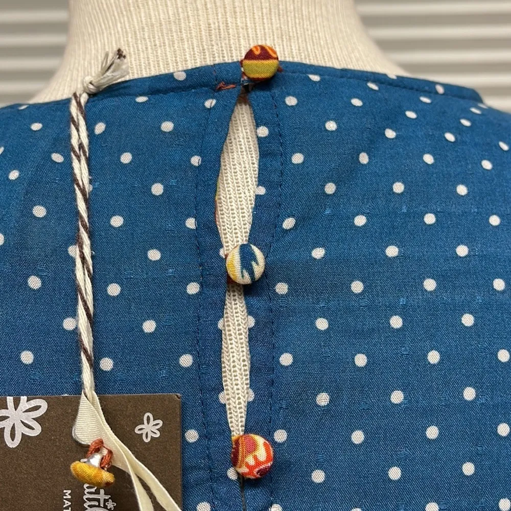 Matilda Jane NWT Garden Mums Mixed Print Floral Long Sleeve Top - Image 11