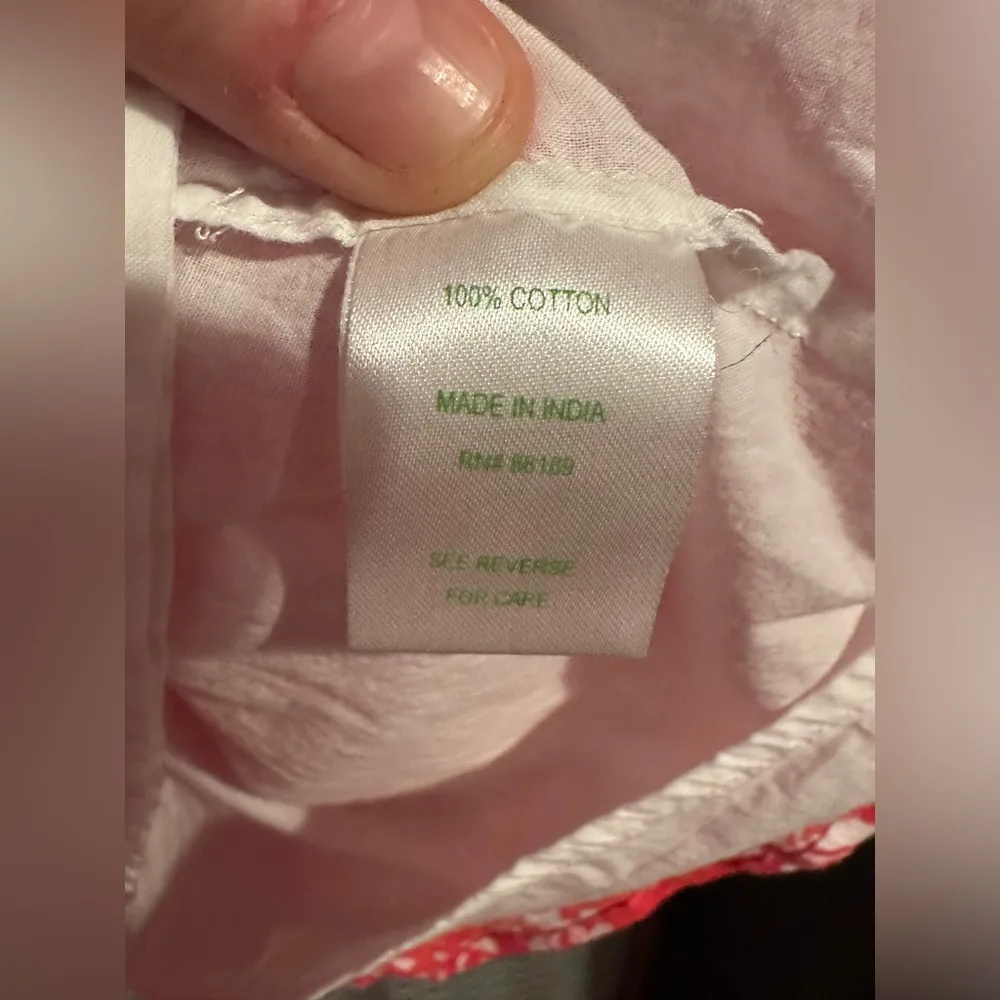 Lilly Pulitzer Red Doreen Island Coral Reef Madness Dress, Size 0 - Image 7