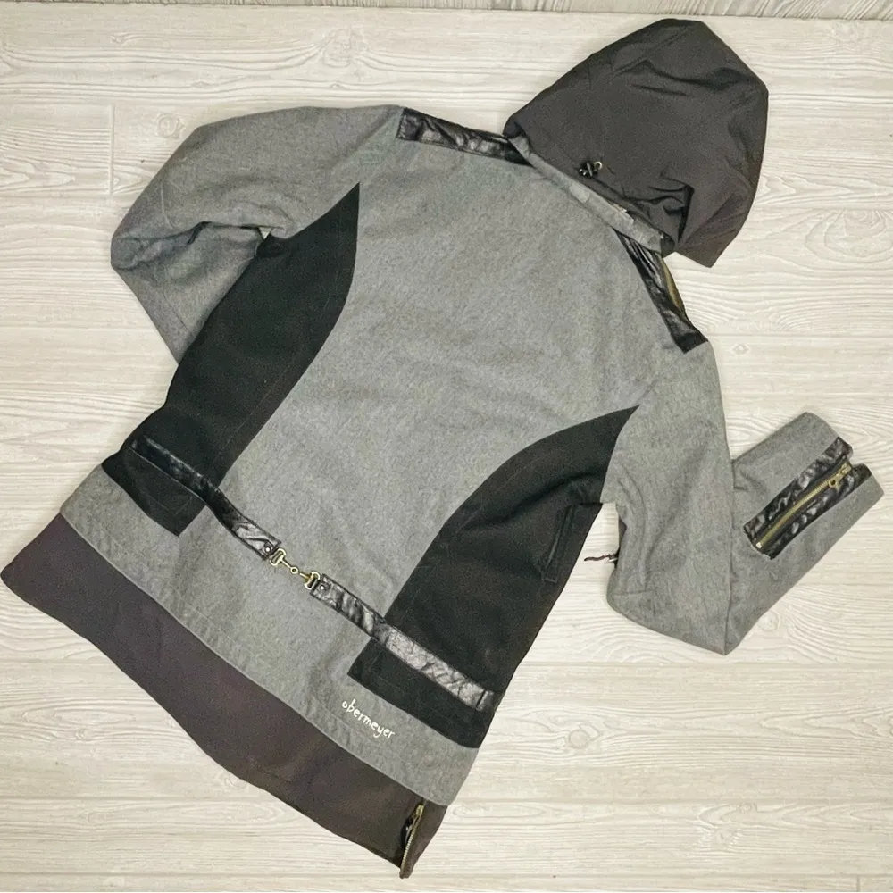 obermeyer women’s ski jacket skye style coat black with hood winter snow 12 - Image 8