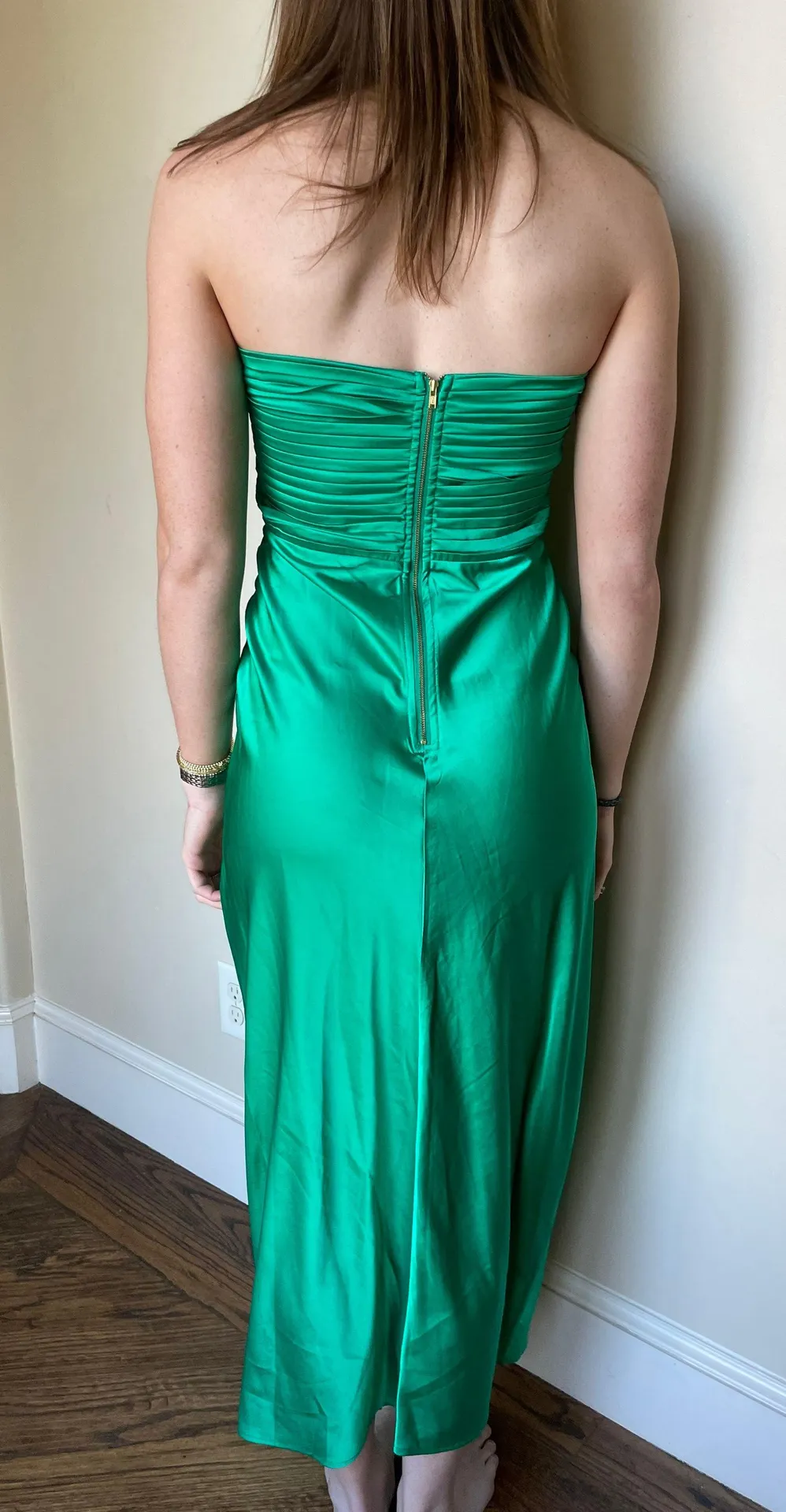 Green RNWY dress Size L - Image 2