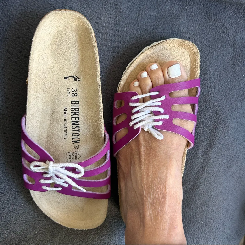 Birkenstock Women's Magenta Sandals - Image 8