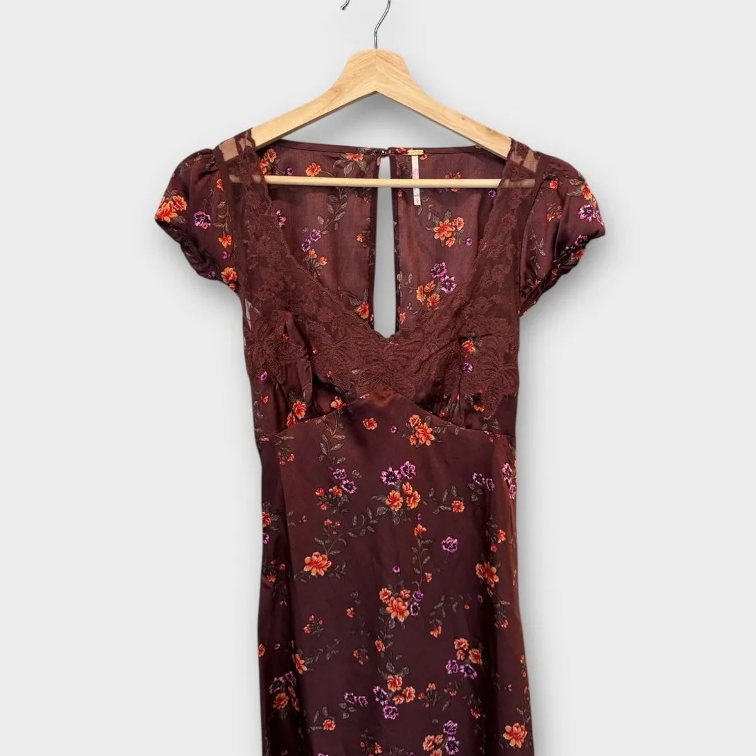 Free People Butterfly Babe Cutout Maxi Dress Size Small - Image 7