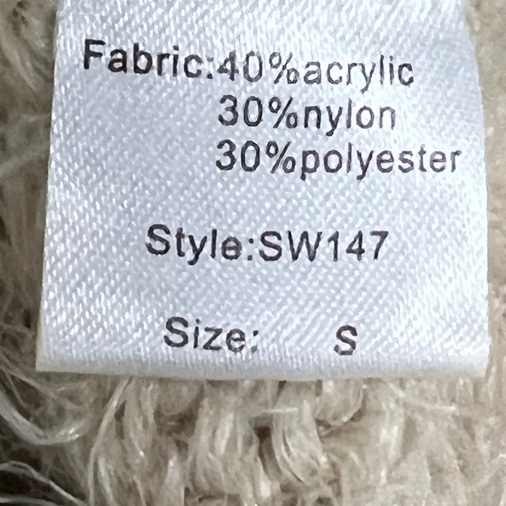 Elan  Cream Long Sleeve Sweater - Size Small - VGUC - Image 5