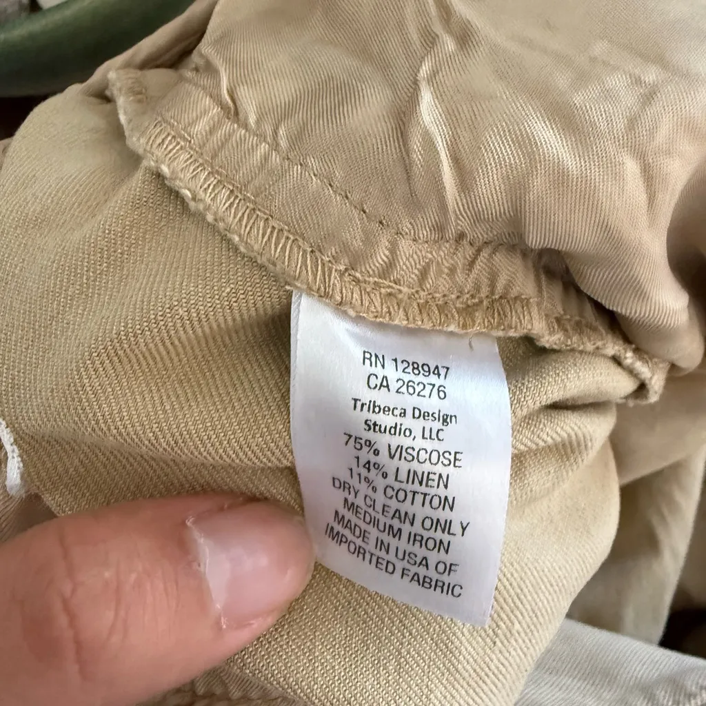 NILI LOTAN Napa Short Tan Size 4 - Image 10