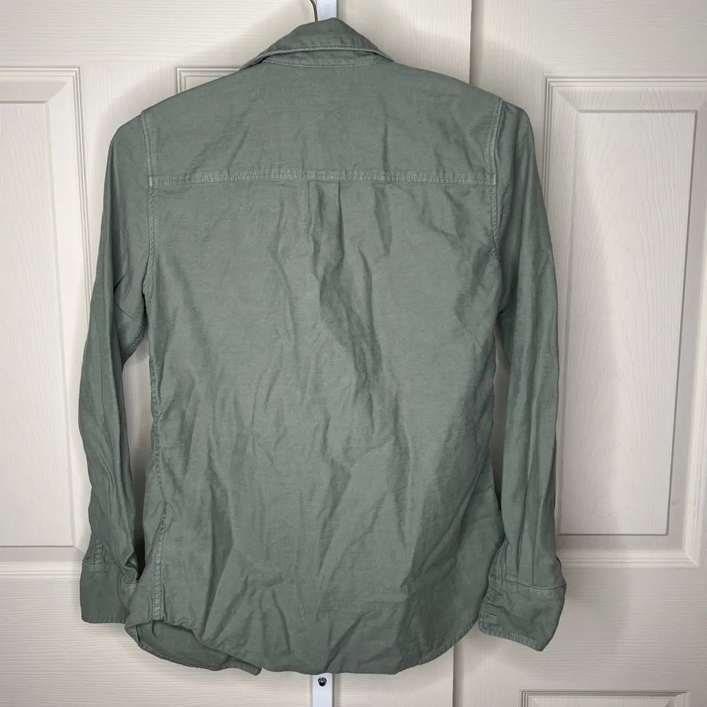 J.crew utility like Jean material shirt jacket size 0 - Image 2