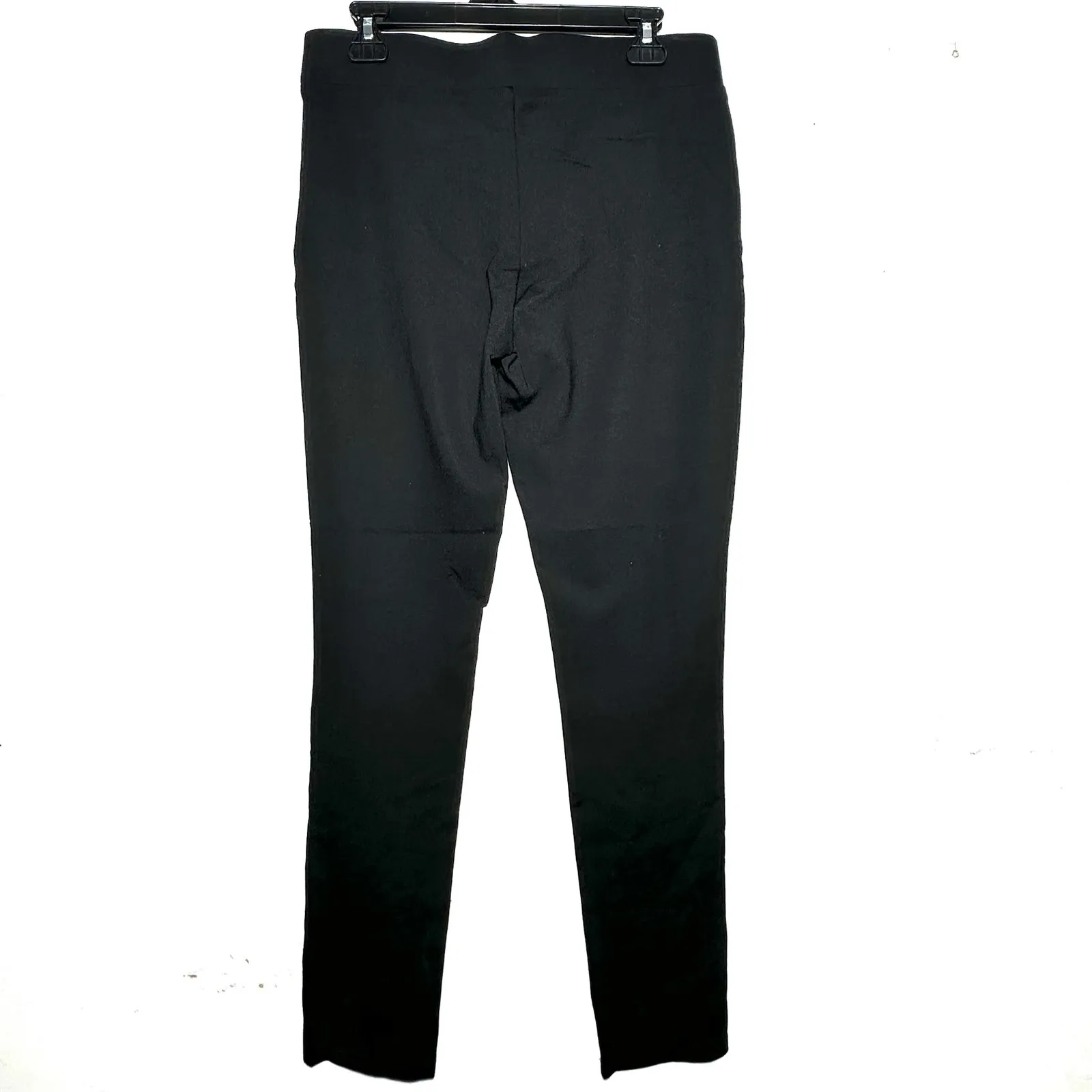 NYDJ Black Lift Tuck Technology Pants Womens Size 6 Slim Leg Pull On - Image 2