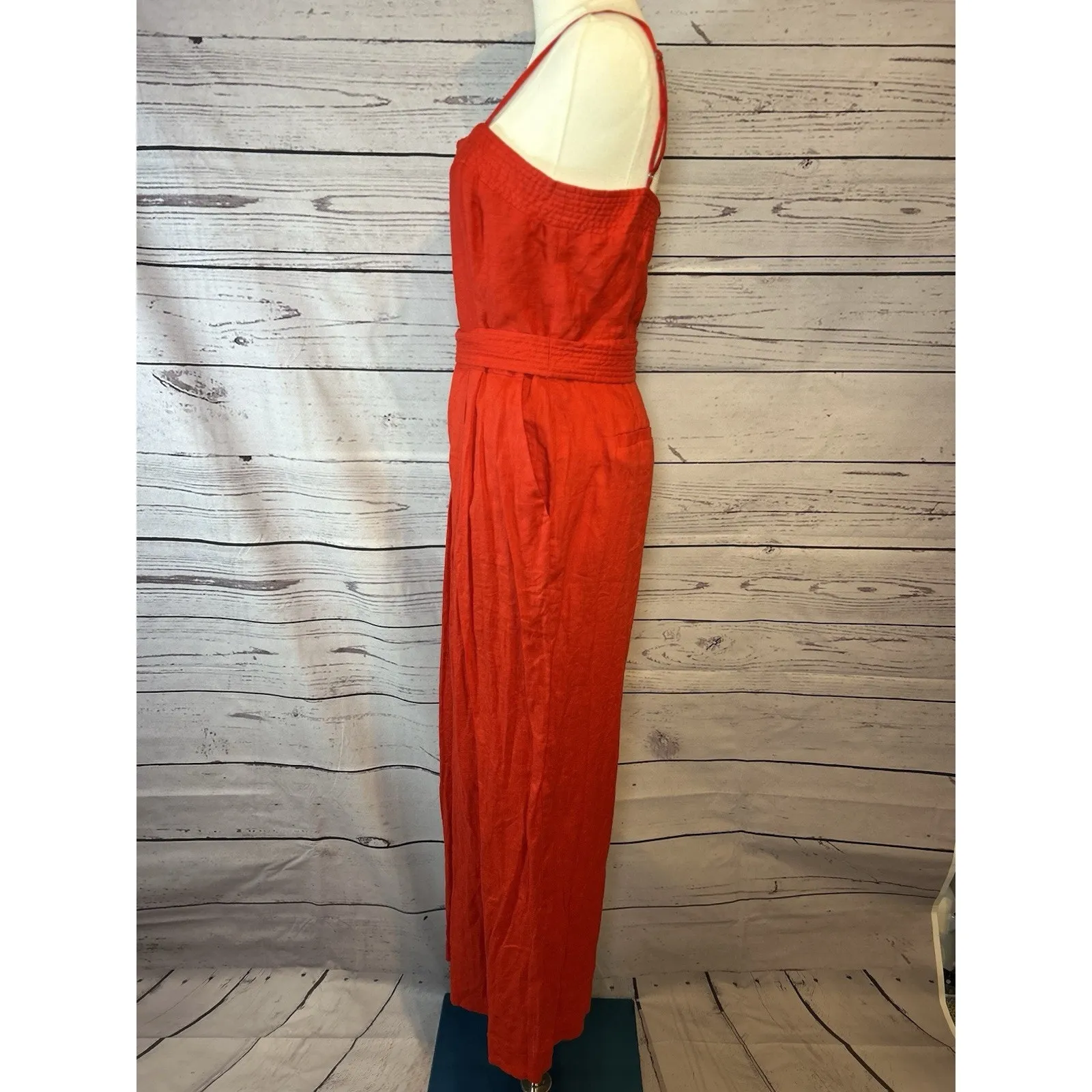 J.Crew Red Linen Tie - Image 2