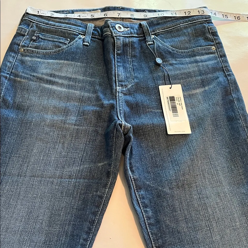 Ag Adriano Goldchmied The Prima Mid Rise Cigarette NWT Size 27 - Image 4