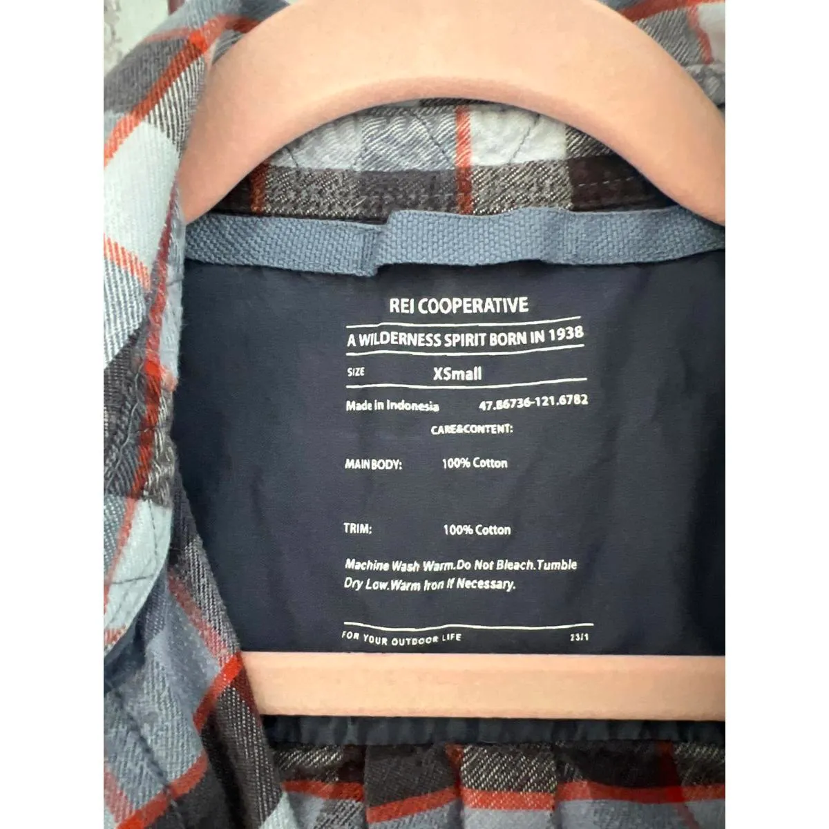 REI Cooperative Women's Plaid Flannel Shirt - Image 5