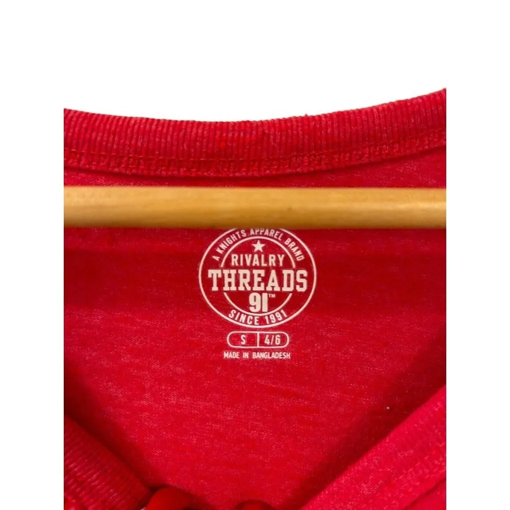 Utah UTES WOMEN'S SHIRT TEAM APPAREL SIZE SMALL NWT 3/4 Sleeve Raglan - Image 5