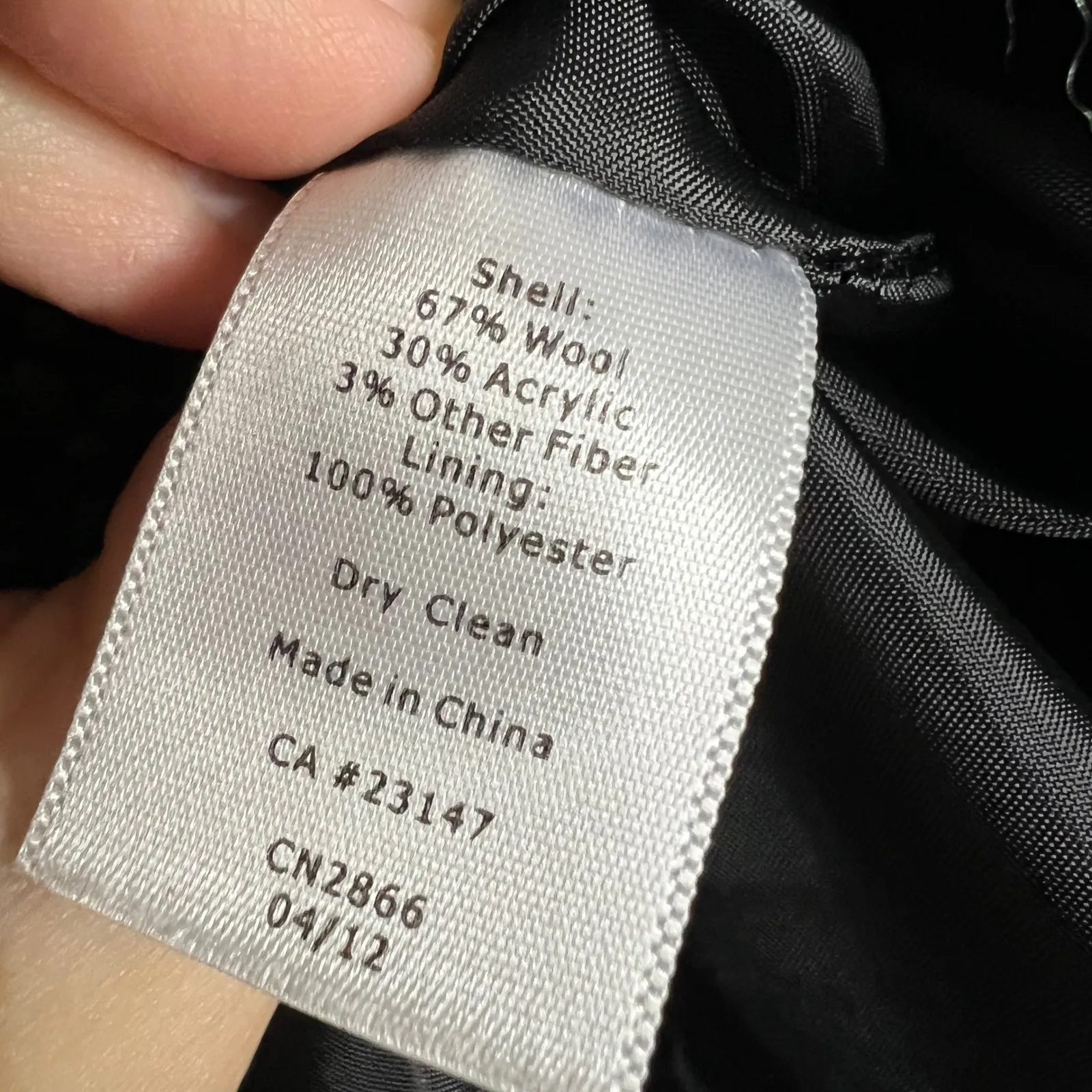 Talbots  Petites Multicolor Tweed Skirt Size 12P‎ Wool Blend Career Lined - Image 3